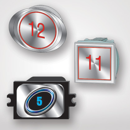 Manufacturer & Supplier of Elevator COP Buttons, Elevator Components, Spare Parts