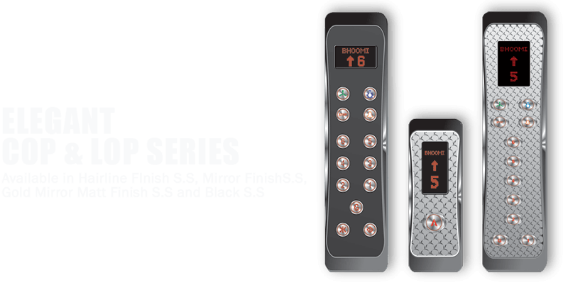 Elevator Components, Fixtures, Spare Parts, COP LOP Buttons in Mumbai